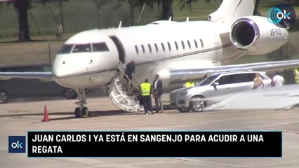 Juan Carlos I ya está en Sangenjo para acudir a una regata