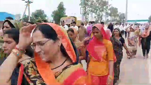 कांग्रेस ने मणिपुर हिंसा को लेकर केंद्र व मणिपुर सरकार के खिलाफ निकाला मार्च