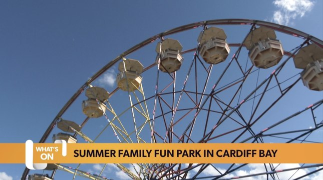 What’s on Wales: Cardiff Bay fun park, dino festival, and a hay bale castle