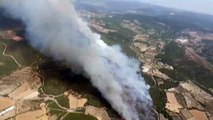 İzmir Kınık’ta orman yangını! Havadan ve karadan müdahale başlatıldı