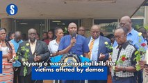 Nyong’o waives hospital bills for victims affcted by demos