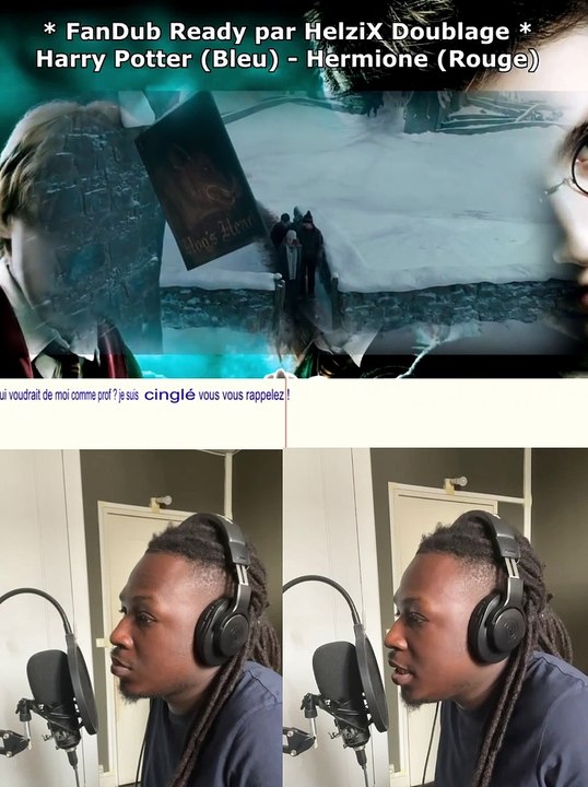 Doublage « Harry Potter »  Le doublage ça a toujours été un truc que je kiff, du coup de temps en temps j’essaye de doubler des scènes de films. Je me suis donc dit que ça pourrait être cool de partager ça avec vous !!!