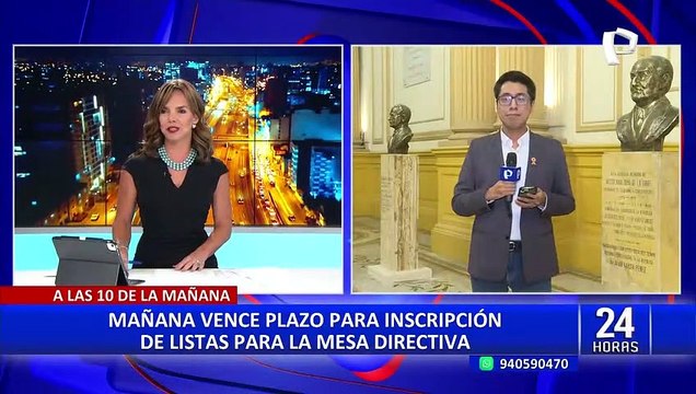 Congreso: bancadas de izquierda presentarán candidatura a la Mesa Directiva