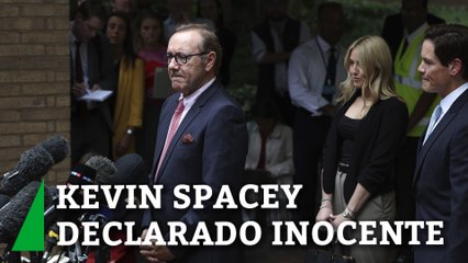 Kevin Spacey, declarado inocente de nueve delitos sexuales contra cuatro hombres en Inglaterra