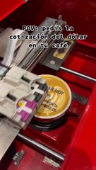 Café con la cotización del dólar blue