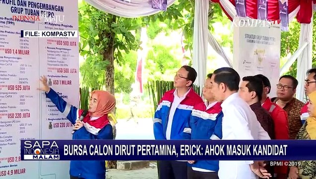 Bursa Calon Dirut Pertamina, Erick Thohir: Ahok Masuk Kandidat!
