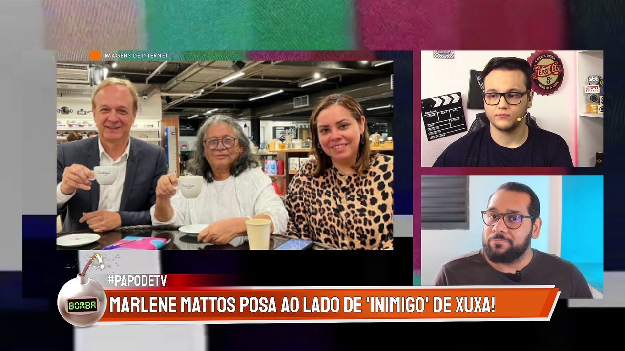Empresário que PROCESSOU XUXA é visto ao lado de MARLENE MATTOS