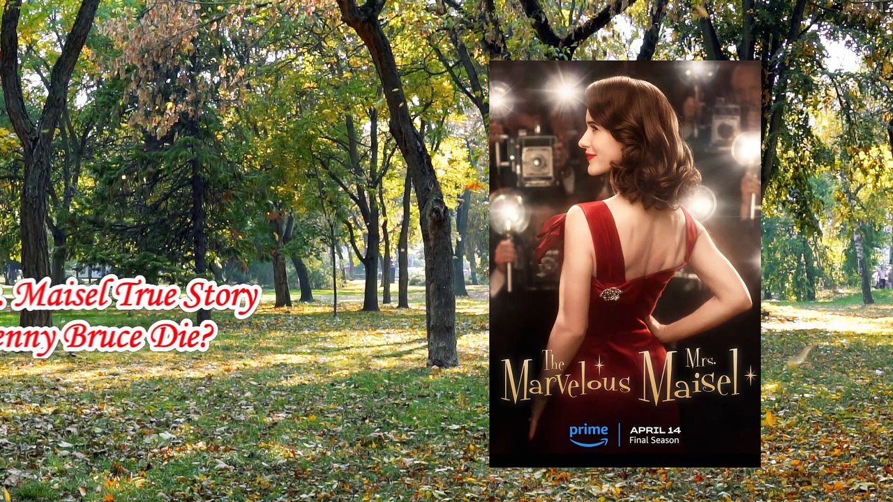 Marvelous Mrs. Maisel True Story: How Did Lenny Bruce Die? | Lenny Bruce Marvelous Mrs Maise | lenny