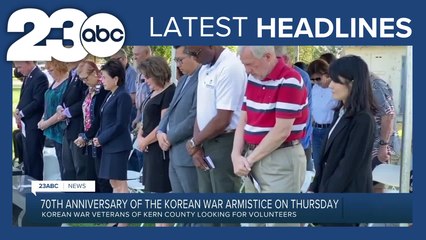 70th Anniv. of Korean War Armistice on Thursday + Weather |LATEST HEADLINES