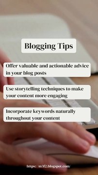 Blogging Tips