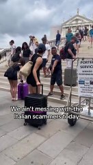 Truffa del portabagagli a Venezia