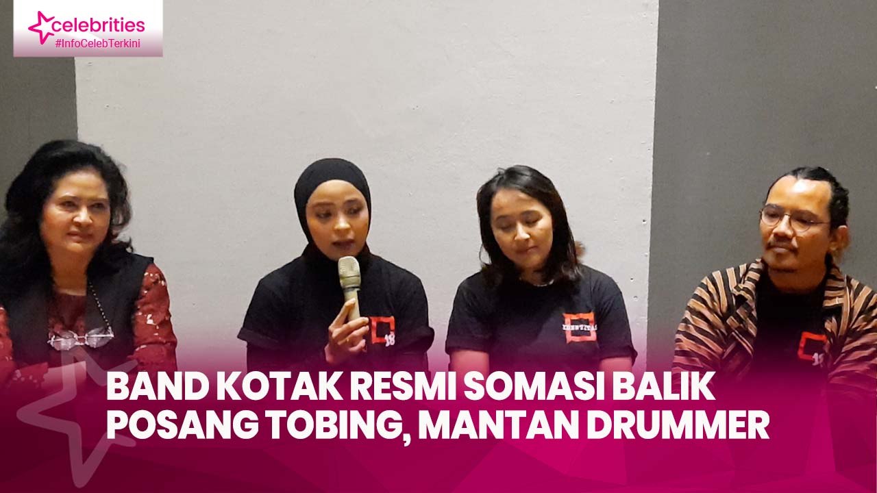 Band Kotak Resmi Somasi Balik Posang Tobing, Mantan Drummer