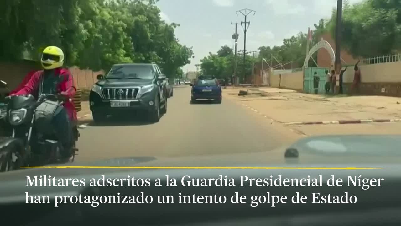 Intento de golpe de Estado en Níger: el presidente es retenido en su residencia
