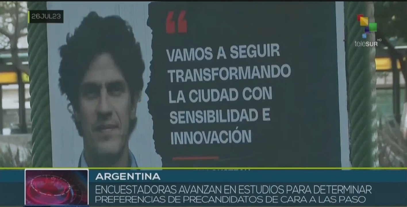 Encuestadoras argentinas revelan nuevos sondeos sobre venideros comicios