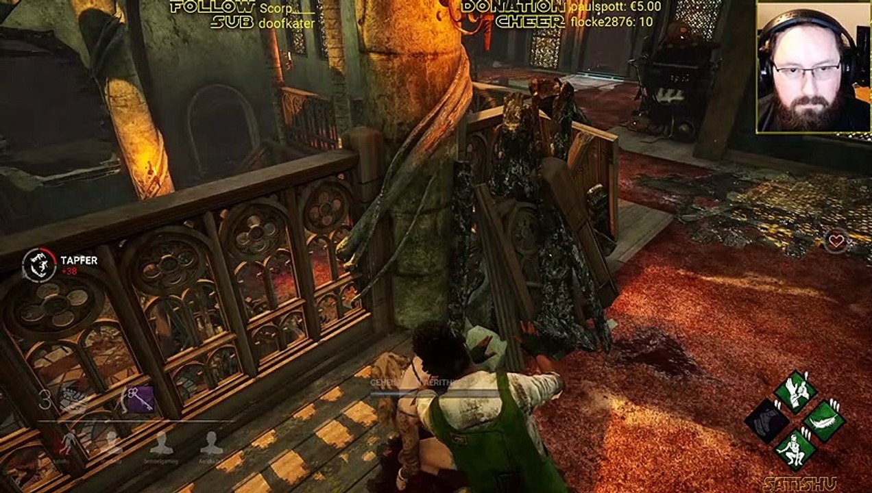 Mit hängen und würgen entkommen. Dead by Daylight #346