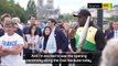 Usain Bolt in Paris to mark one year until the start of The Games