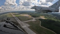 Inside RAF fighter jet cockpit over Estonia as Russian invasion of Ukraine continues