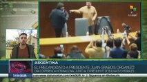 Argentina: Juan Grabois y Evo Morales se reúnen en conferencia internacional