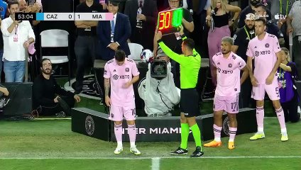 Messi makes a fairytale inter Miami debut Messi free kick