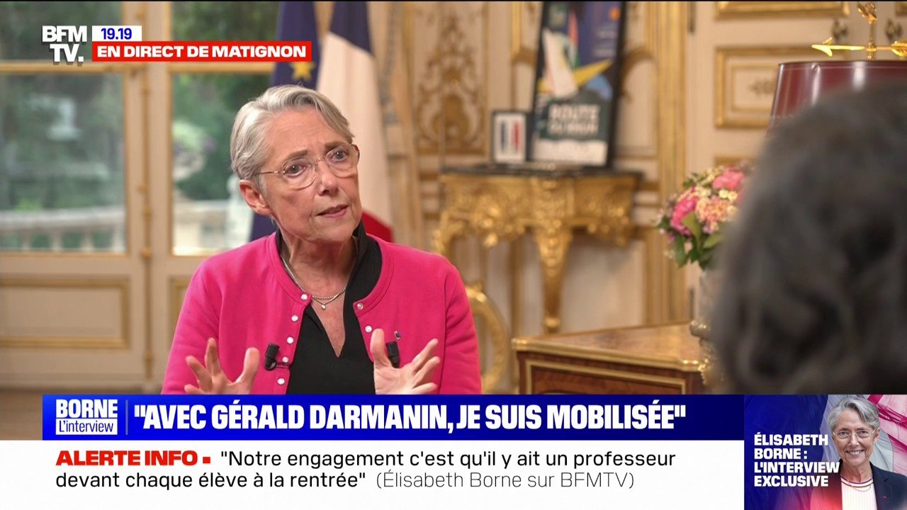 Hausse des prix de l'énergie: "Les boucliers tarifaires, c'est 40 milliards d'euros, on doit tenir compte de la nécessité de ne pas aggraver notre dette", indique Élisabeth Borne