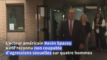 Kevin Spacey reconnu non coupable d'agressions sexuelles