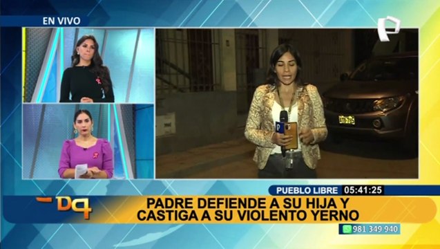 Pueblo Libre: padre defiende a su hija y agrede brutalmente a yerno por golpearla