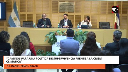 “Caminos para una política de supervivencia frente a la crisis climática”