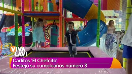 Carlitos 'El Chefcito' celebra su cumpleaños 3