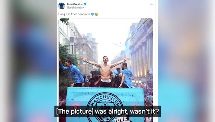 Grealish recounts treble celebrations