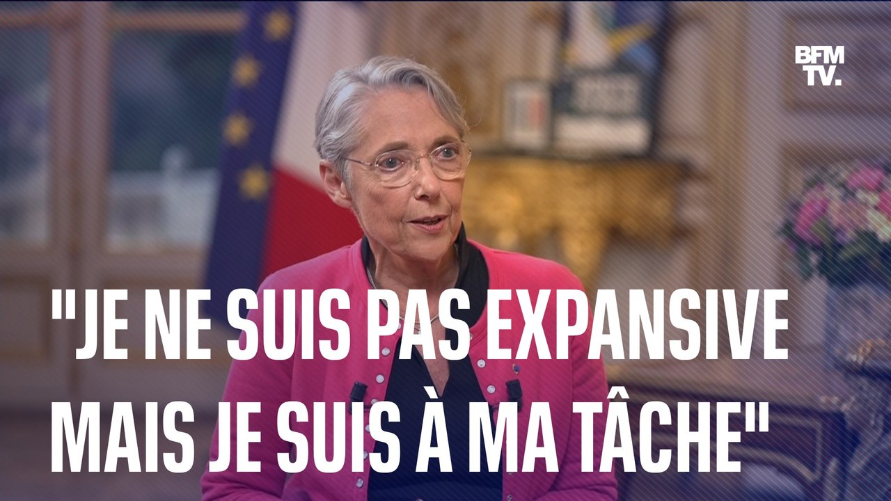 Élisabeth Borne: "