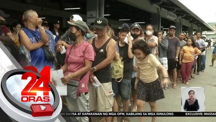 Daan-daan, stranded sa Manila North Port dahil sa mga kanseladong biyahe | 24 Oras