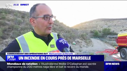 Bouches-du-Rhône: l'incendie près des Pennes-Mirabeau est "fixé" et entre "15 et 20 hectares" ont brûlé, selon le commandant des opérations
