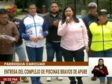 Min. Deportes, Gob. Caracas y comunidad rehabilita Complejo de Piscinas Bravos de Apure en la UD4 Caricuao