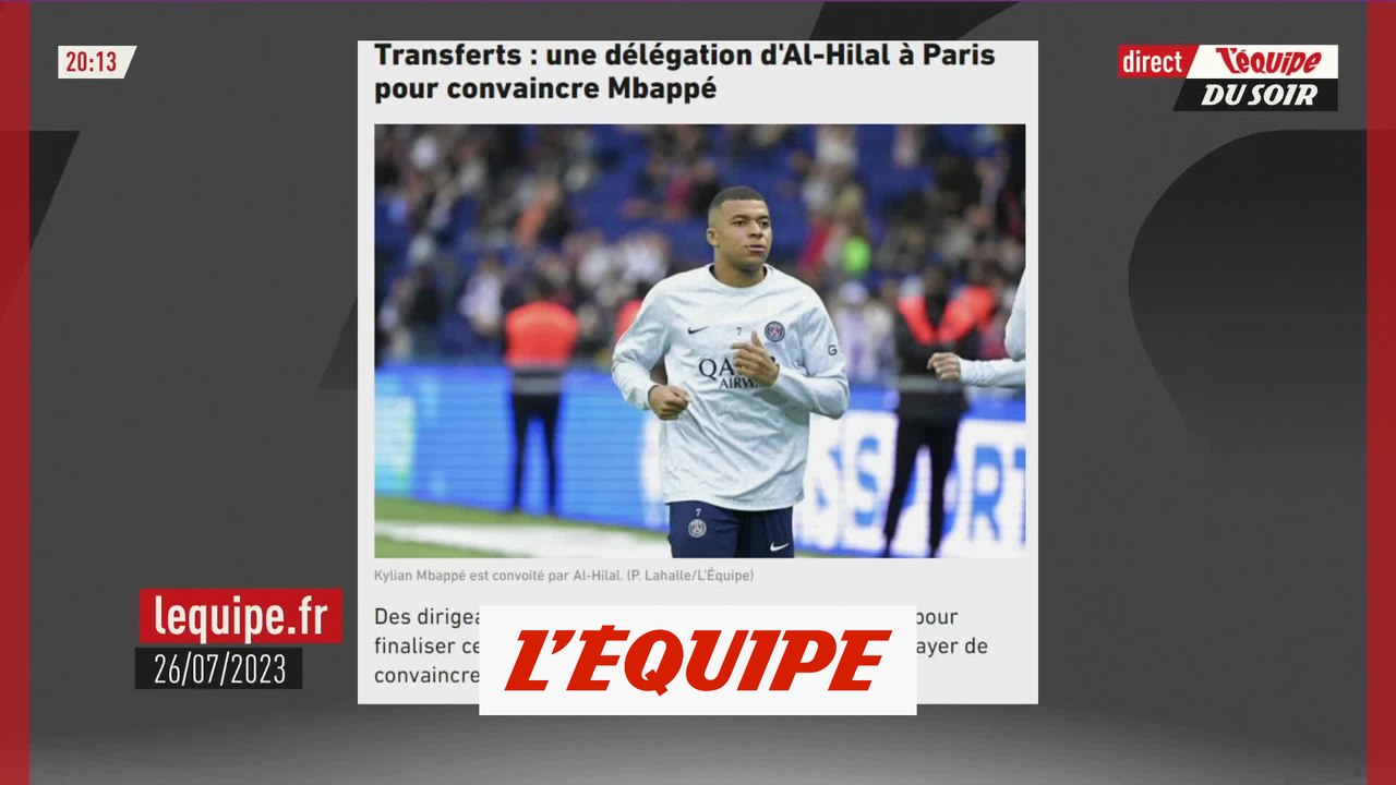 Une délégation d'Al-Hilal à Paris pour convaincre Mbappé - Foot - Transferts - L1