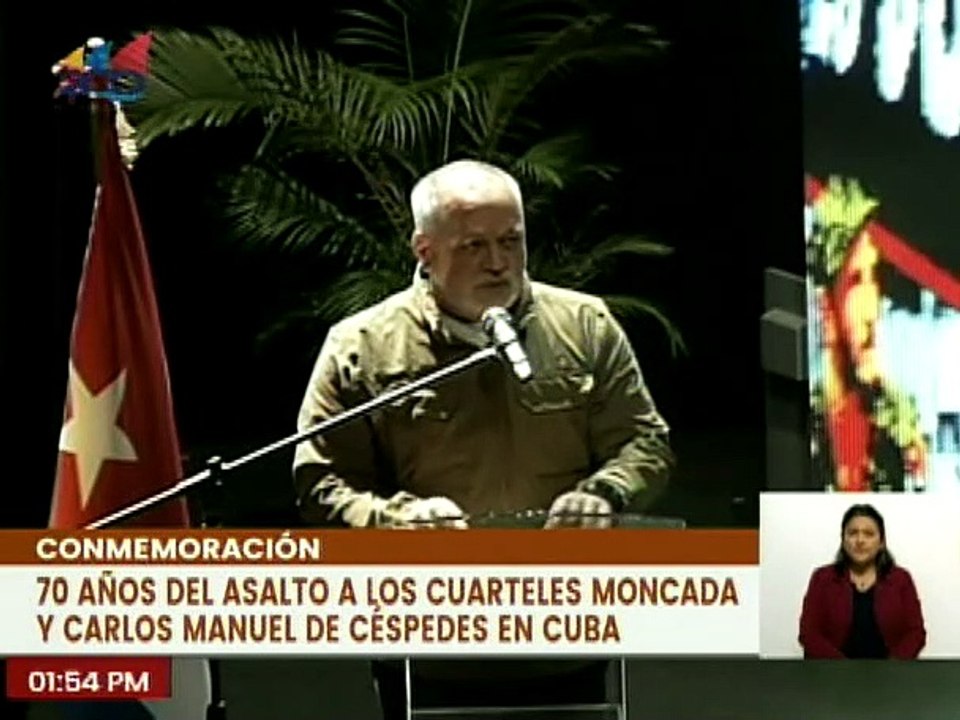 Diosdado Cabello: El pueblo de Cuba tiene aquí a un pueblo hermano, amigo dispuesto a lo que sea