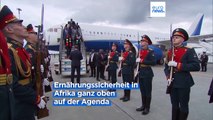 Nahrungsmittelsicherheit und Handel: Diese Themen dominieren auf Russlands Afrika-Gipfel