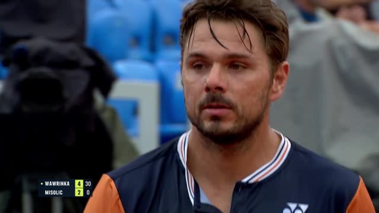 Umag - Wawrinka comme à ses plus belles heures