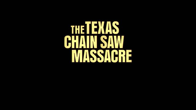 The Texas Chain Saw Massacre - Trailer officiel