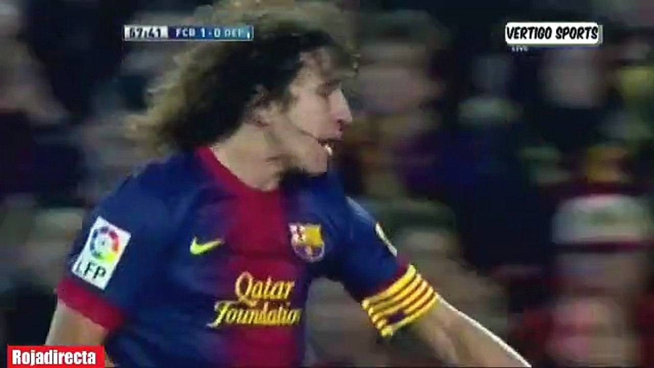 La Liga 2012/13 - FC Barcelona vs Deportivo de La Coruña - 2.Half