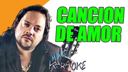 CANCION DE AMOR - Leo Matiioli (karaoke)
