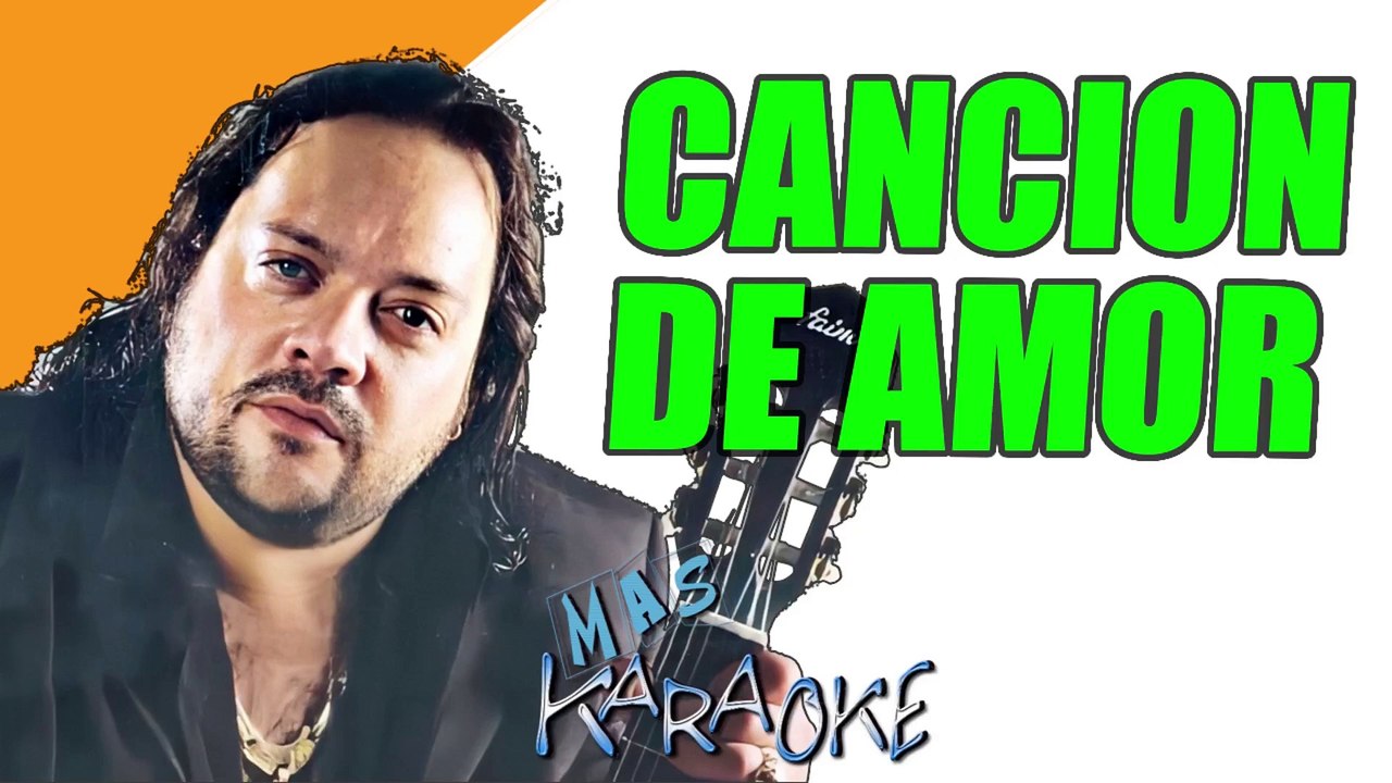 CANCION DE AMOR - Leo Matiioli (karaoke)