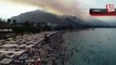 Antalya Kemer’de orman yangını yerleşim yerlerine yaklaşıyor