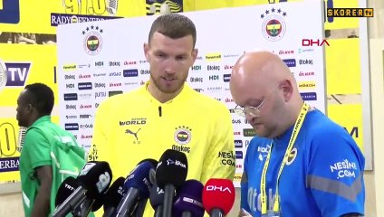 Fenerbahçe'de Edin Dzeko'dan Cengiz Ünder cevabı! 'Benim kardeşim'