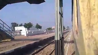 Awam Express Nonstop Crossing  Walhar Railway Station
