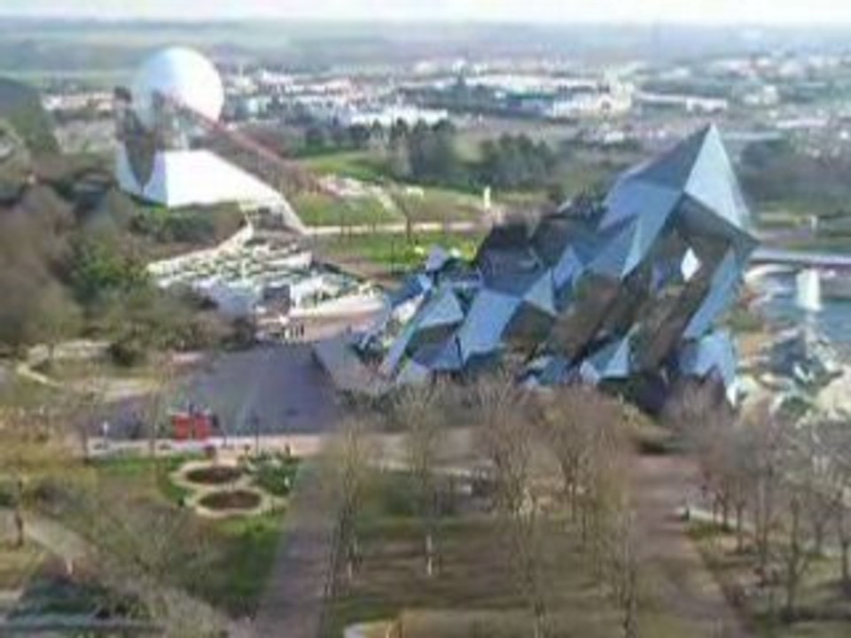 Le Futuroscope vu de la Gyrotour