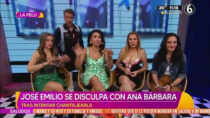 José Emilio se disculpa con Ana Bárbara tras chantajearla