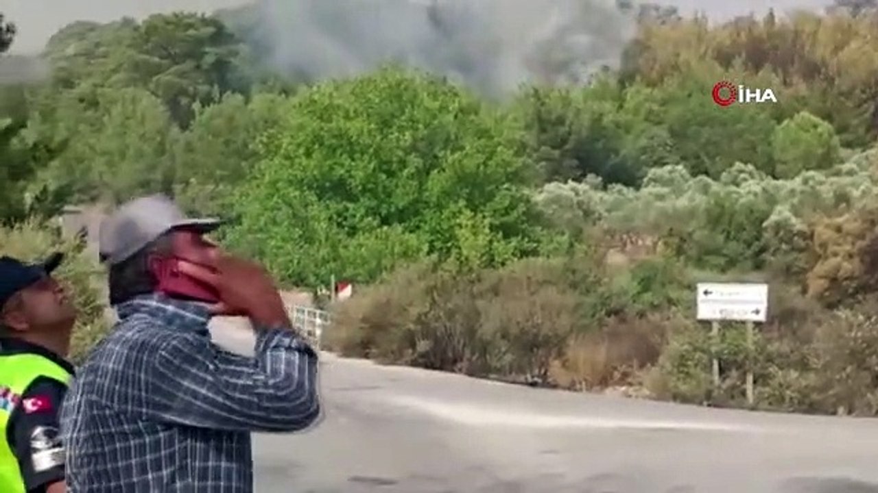 Kınık'taki yangının sebebi balya makinesi iddiası