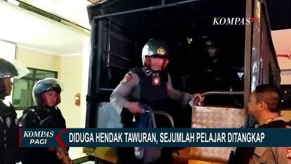 Video herunterladen: Polisi Amankan Kelompok Pelajar yang Diduga Hendak Tawuran, Satu Senjata Tajam Disita!