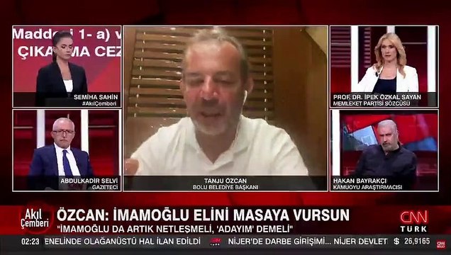 CHP'den ihraç edilen Tanju Özcan: Kılıçdaroğlu İmamoğlu'nu idam sehpasına da götürebilir