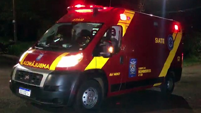 Motociclista é atendido pelo Siate após sofrer queda na Região do Lago